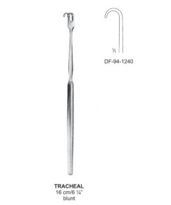 Tracheal Retractors 1 Prong Blunt Small Curve 16Cm  (SS-94-1240)