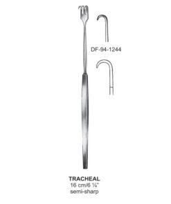 Tracheal Retractors,Semi-Sharp ,16Cm Single Prong  (SS-94-1244)