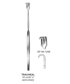 Tracheal Retractors,Semi-Sharp ,16Cm Three Prong  (SS-94-1246)