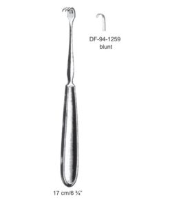 Retractors,17Cm Blunt Single Prong  (SS-94-1259)