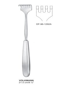Volkmann Retractors Blunt 21.5Cm Four Prong  (SS-96-1292A)