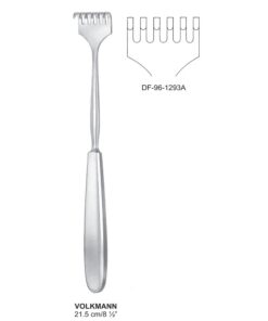 Volkmann Retractors Blunt 21.5Cm Six Prong  (SS-96-1293A)