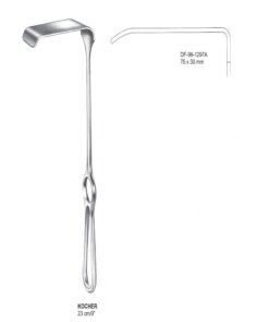 Kocher Retractors,23Cm, 75X30Mm (SS-96-1297A)