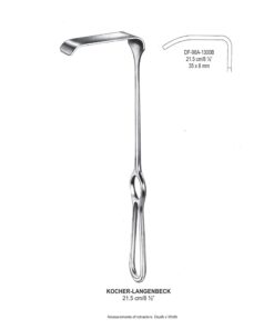 Kocher-Langenbeck Retractors 21.5Cm 35X8Mm (SS-96A-1300B)