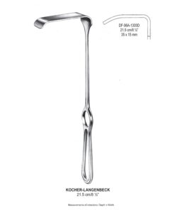 Kocher-Langenbeck Retractors 21.5Cm 35X15Mm (SS-96A-1300D)