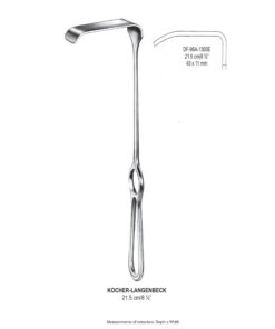 Kocher-Langenbeck Retractors 21.5Cm 40X11Mm (SS-96A-1300E)