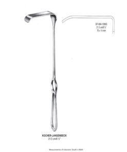 Kocher-Langenbeck Retractors 21.5Cm 70X14Mm (SS-96A-1300G)