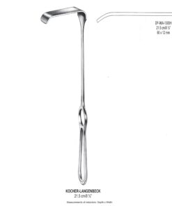 Kocher-Langenbeck Retractors 21.5Cm 80X12Mm (SS-96A-1300H)