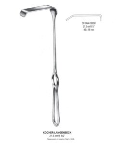 Kocher-Langenbeck Retractors 21.5Cm 40X18Mm (SS-96A-1300M)