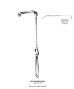 Kocher-Langenbeck Retractors 21.5Cm 60X18Mm (SS-96A-1300N)