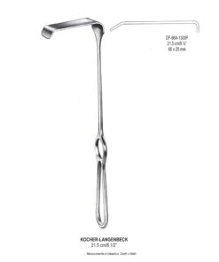 Kocher-Langenbeck Retractors 21.5Cm 60X25Mm (SS-96A-1300P)