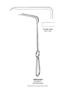 Obwegeser Bent Downwards Retractors 24Cm 25X7Mm (SS-96B-1400B)
