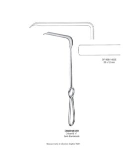 Obwegeser Bent Downwards Retractors 24Cm 55X12Mm (SS-96B-1400E)