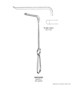 Obwegeser Bent Upward Retractors 24Cm 25X7Mm (SS-96B-1400Hh)