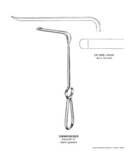 Obwegeser Bent Upward Retractors 24Cm 42X10Mm (SS-96B-1400K)