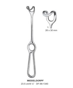 Middeldorpf Retractors,23.5Cm,26*30Mm  (SS-99-1340)