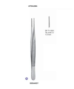 Titanium-Debakey Atrauma Dissecting Forceps, 16Cm, 1.5Mm (SS-Ti-1001)