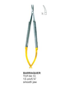 Tc-Barraquer Needle Holders Smooth Cvd 13Cm  (Tcf.04.13)