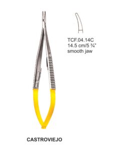 Tc Castroviejo Neddle Holders Cvd Smooth 14.5Cm (Tcf.04.14C)