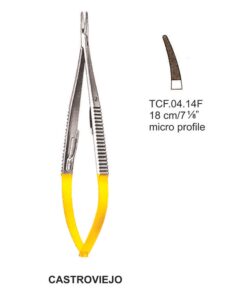 Tc-Castroviejo Micro Needle Holder Cvd 18Cm (Tcf.04.14F)