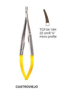 Tc-Castroviejo Micro Needle Holder Cvd 22Cm (Tcf.04.14H)