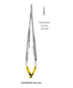 Tc-Jacobson Vascular,  Needle Holder, 0.3Mm, 23Cm  (Tcf.04.23A)