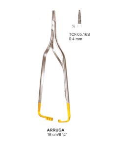 Tc-Arruga,  Needle Holders, Str, 0.4Mm, 16Cm  (Tcf.05.16S)