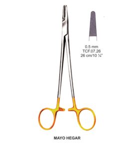 Tc-Mayo-Hegar Needle Holders 0.5Mm, 26Cm  (Tcf.07.26)