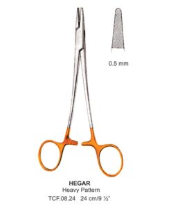 Tc-Hegar Needle Holders Heavy Pattern 0.5Mm, 24Cm  (Tcf.08.24)