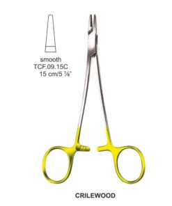 Tc-Crilewood, Needle Holder, Smooth, 15Cm  (Tcf.09.15C)