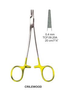 Tc-Crilewood, Needle Holder, 0.4Mm, 20Cm  (Tcf.09.20A)