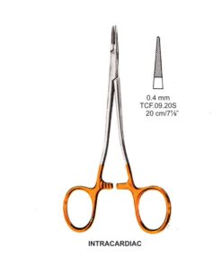 Tc-Intracardiac Needle Holder, Serrated,0.4Mm, 20Cm  (Tcf.09.20S)