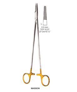 Tc-Masson Needle Holders 0.5Mm, 27Cm  (Tcf.10.27)