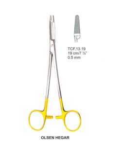 Tc-Olsen Hegar Needle Holders 0.5Mm, 19Cm  (Tcf.13.19)