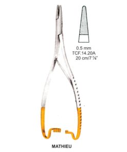 Tc-Mathieu Needle Holder, 0.5Mm, 20Cm  (Tcf.14.20A)