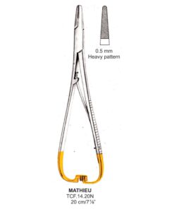 Tc-Mathieu Needle Holder, Heavy Pattern, 0.5Mm, 20Cm  (Tcf.14.20N)