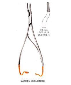 Tc-Mathieu Eiselsberg, Needle Holder,  Ratchet, Cvd, 0.5Mm, 21.5Cm  (Tcf.15.21)