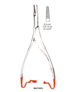Tc-Mathieu Needle Holder, Ratchet, 0.5Mm, 23Cm  (Tcf.15.23)