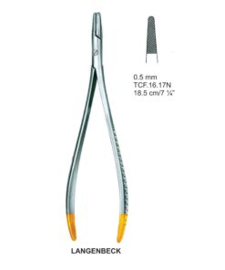 Tc Langenbeck  Needle Holders 18.5Cm, 0.5Mm (Tcf.16.17N)