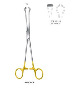 Tc-Babcock Intestinal Tissue Forceps 21Cm (Tcf.18.21B)