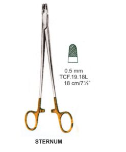 Tc-Sternum Forceps  0.5Mm, 18Cm  (Tcf.19.18L)