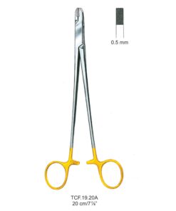 Tc-Wire-Twisting Forceps Flat Jaws 0.5Mm, 20Cm  (Tcf.19.20A)