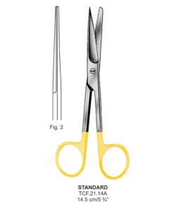 Tc-Standard Operating Scissors, Str, Sh-Bl, 14.5Cm  (Tcf.21.14A)