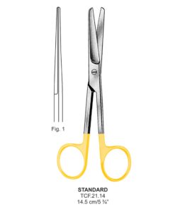 Tc-Standard Operating Scissors, Str, Bl-Bl, 14.5Cm  (Tcf.21.14)