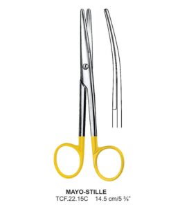 Tc-Mayo-Stille Dissecting Scissors, Cvd, Bl-Bl, 15Cm  (Tcf.22.15C)