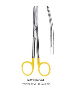 Tc-Mayo Dissecting Scissors, Cvd, Bl-Bl, 17Cm (Tcf.22.17M)