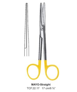 Tc-Mayo Dissecting Scissors, Str, Bl-Bl, 17Cm (Tcf.22.17)