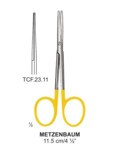 Tc-Metzenbaum Scissors, Str, 11.5Cm  (Tcf.23.11)