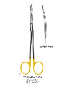 Tc-Toennis-Adson Super Fino Dissecting Scissors, Cvd, 17.5Cm  (Tcf.24.17)