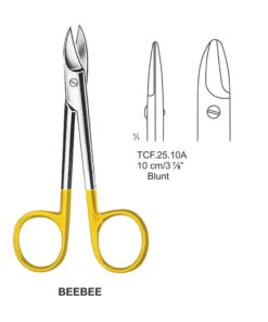 Tc-Beebee Scissors, Blunt, Str, 10Cm  (Tcf.25.10A)